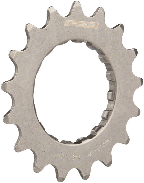Full Speed Ahead WA323 eBike Sprocket GEN 2 Bosch - 17t 2.5mm Offset Stainless Steel Polished Silver