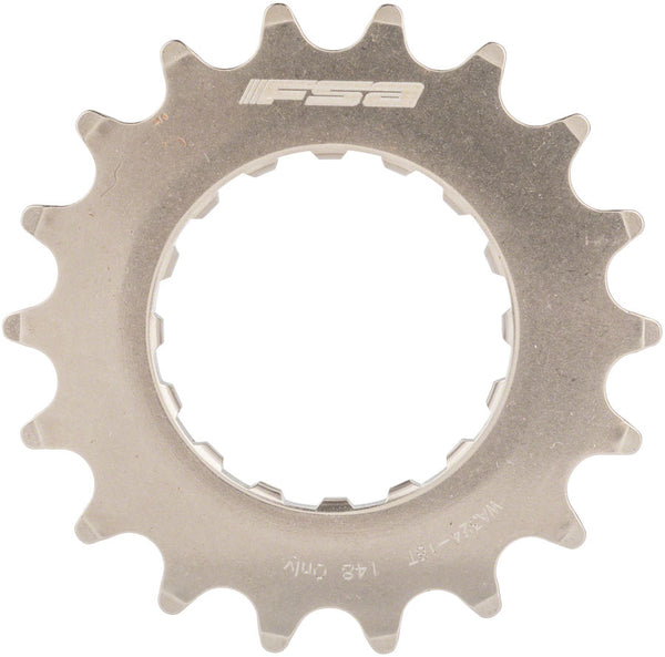 Full Speed Ahead WA324 eBike Sprocket GEN 2 Bosch - 18t 2.5mm Offset Stainless Steel Polished Silver