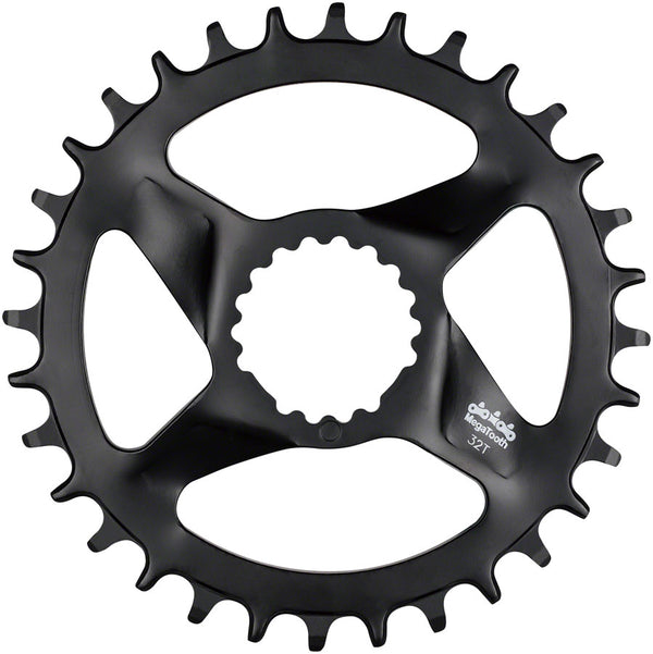 Full Speed Ahead Comet MegaTooth Direct Mount Chainring - 32t FSA Direct Mount For 12-Speed Shimano Hyperglide+ BLK