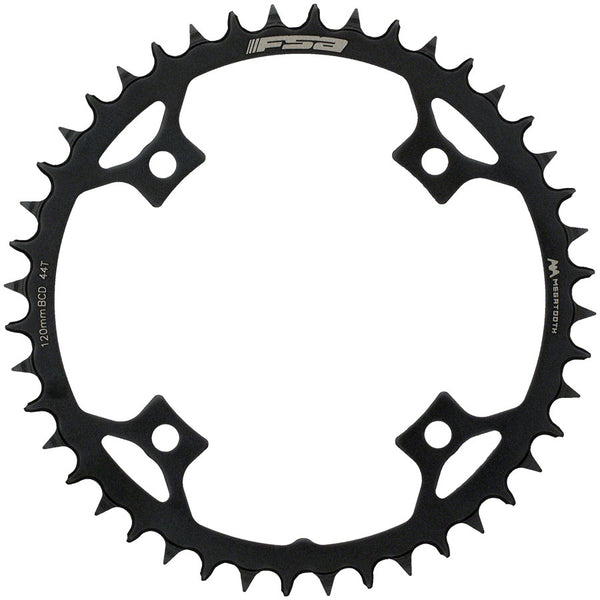 Full Speed Ahead Gossamer Pro AGX+ MegaTooth Chainring - 44t 120mm BCD Aluminum BLK