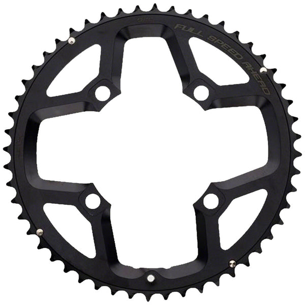 Full Speed Ahead Gossamer Pro ABS Road Chainring - 32t Inner Ring 110mm BCD 4-Bolt Aluminum N10/N11 BLK