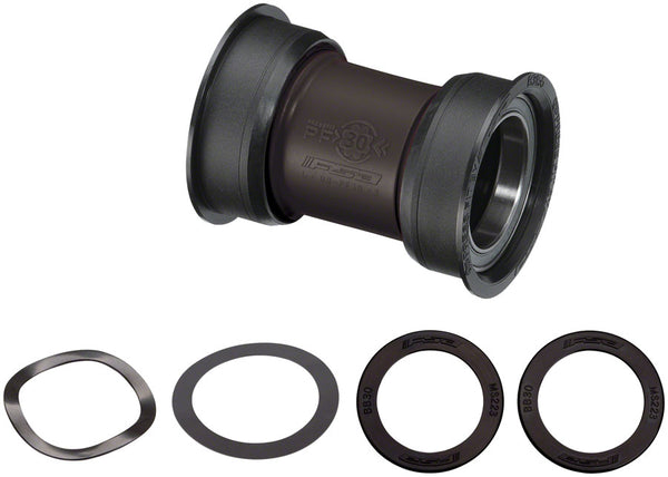 Full Speed Ahead BB-PF4002/MegaExo 19 Bottom Bracket - BB386 86.5mm 19mm Spindle Interface BLK