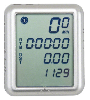 Planet Bike Protege 8.0 Bike Computer - Wired Silver