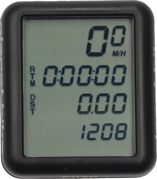 Planet Bike Protege 5.0 Bike Computer - Wired Black