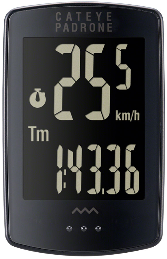 CatEye Padrone Stealth Bike Computer - Wireless Black
