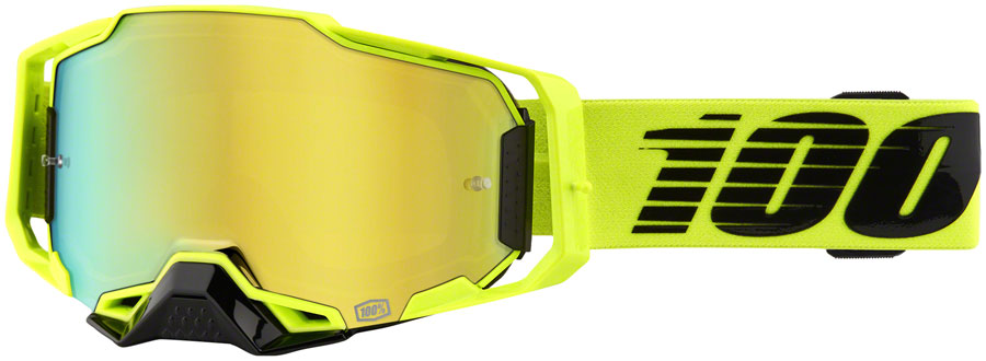 100 gold goggles 100% Armega Goggles