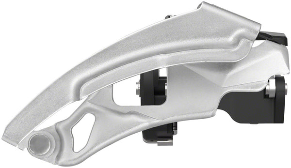 SunRace M300 Front Derailleur - 7/8-Speed Triple Dual Pull 34.9/31.8/28.6mm Clamp Band Silver