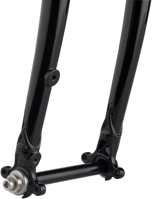 Surly Midnight Special Fork - 650b/700c 12x100mm Thru-Axle 1-1/8" Straight Steerer Steel 40mm Offset BLK