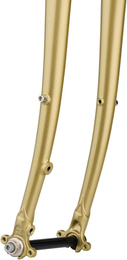 Surly Midnight Special Fork - 650b/700c 12x100mm Thru-Axle 1-1/8" Straight Steerer Steel 40mm Offset Fool's Gold