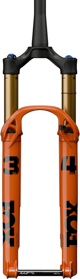 FOX 34 SL Factory Suspension Fork - 29" 130 mm 15 x 110 mm Kabolt SL 44mm Offset GRIP SL Damper 3-Position Adj  Shiny Orange