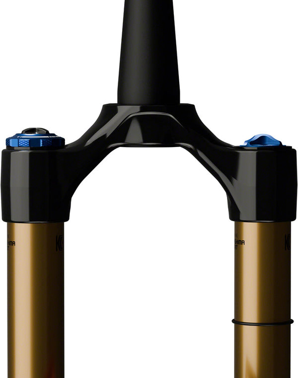 FOX 36 E-Optimized Factory Suspension Fork - 29" 160 mm 15 x 110 mm Kabolt-X 44mm Offset GRIP X2 Damper 58HT No ABS Shiny BLK