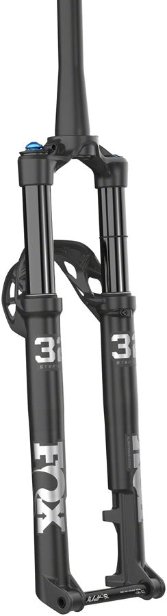 FOX 32 Step-Cast Performance Suspension Fork - 29" 100mm 15x110mm Kabolt SL 44mm Offset GRIP Damper Push-Lk. Ano Crown Matte BLK