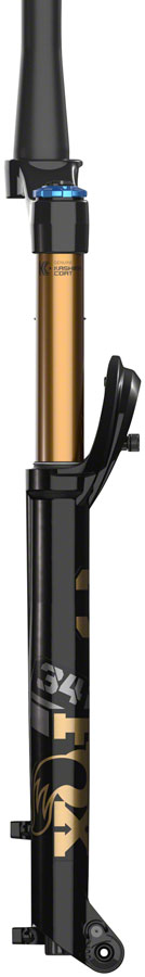 FOX 34 Factory Suspension Fork - 29" 130 mm 15 x 110 mm Kabolt 44mm Offset GRIP X Damper Shiny BLK