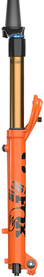 FOX 36 Factory Suspension Fork - 29" 160 mm 15 x 110 mm Kabolt-X 44mm Offset GRIP X Damper Shiny Orange