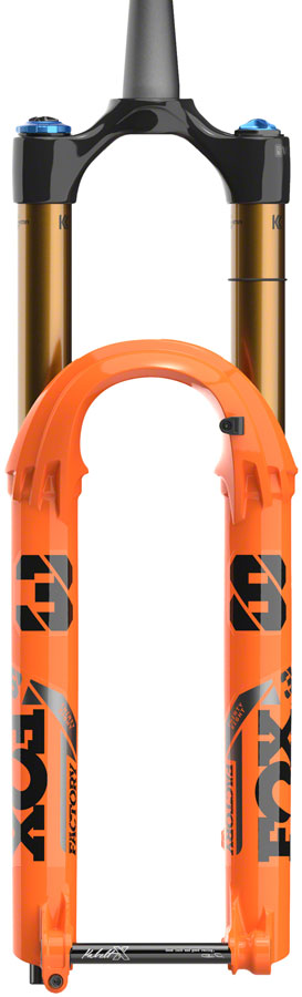 FOX 38 Factory Suspension Fork - 29" 170 mm 15 x 110 mm Kabolt-X 44mm Offset GRIP X2 Damper 58HT Shiny Orange