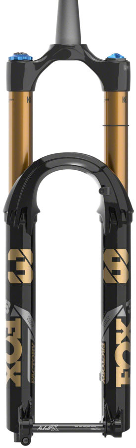 FOX 38 Factory Suspension Fork - 29" 160 mm 15 x 110 mm Kabolt-X 44mm Offset GRIP X2 Damper Shiny BLK