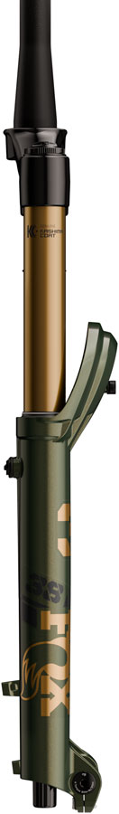 FOX 38 Factory Limited Edition Suspension Fork - 29" 170 mm 15 x 110 mm Kabolt-X 44mm Offset GRIP X2 Damper Racing Green