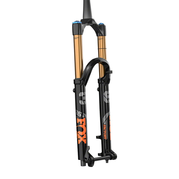 FOX 36 Factory Suspension Fork - 27.5" 160 mm 15QR x 110 mm 44 mm Offset Shiny BLK GRIP2