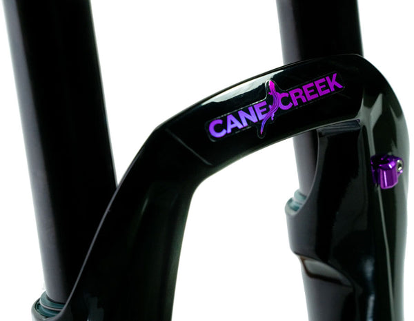 Cane Creek Helm MKII Air 29 Suspension Fork - 29" 160 mm 15 x 110 mm 44 mm Offset Gloss BLK/Purple