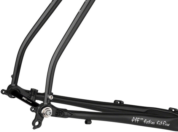 Surly Midnight Special Frameset - 650b/700c Steel Hi-Viz Black 56cm