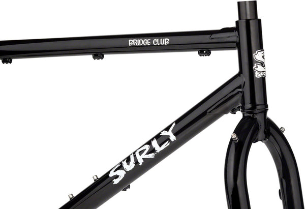 Surly Bridge Club Frameset - 27.5" Steel Trevor's Closet Black X-Large