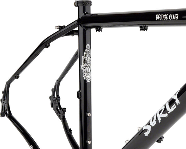 Surly Bridge Club Frameset - 27.5" Steel Trevor's Closet Black Medium