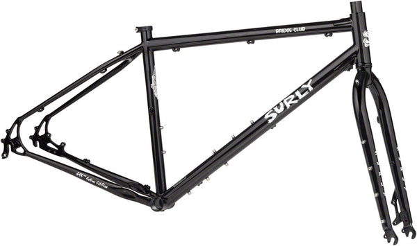 Surly Bridge Club Frameset - 27.5" Steel Trevor's Closet Black Small