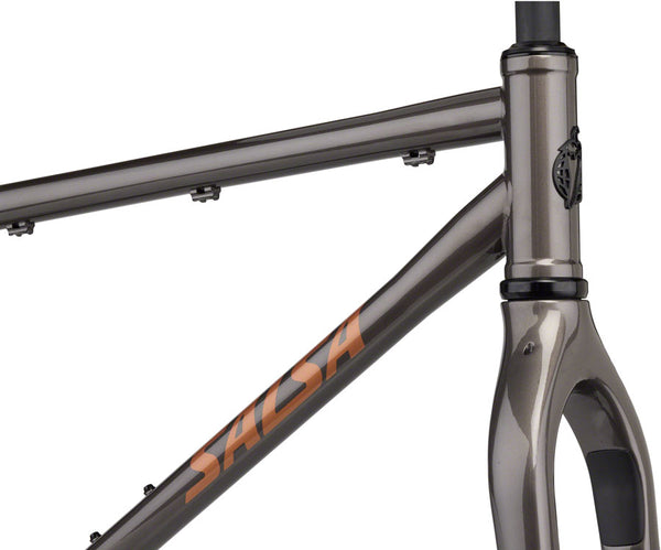 Salsa Fargo Frameset - 29" Steel Graphite Medium