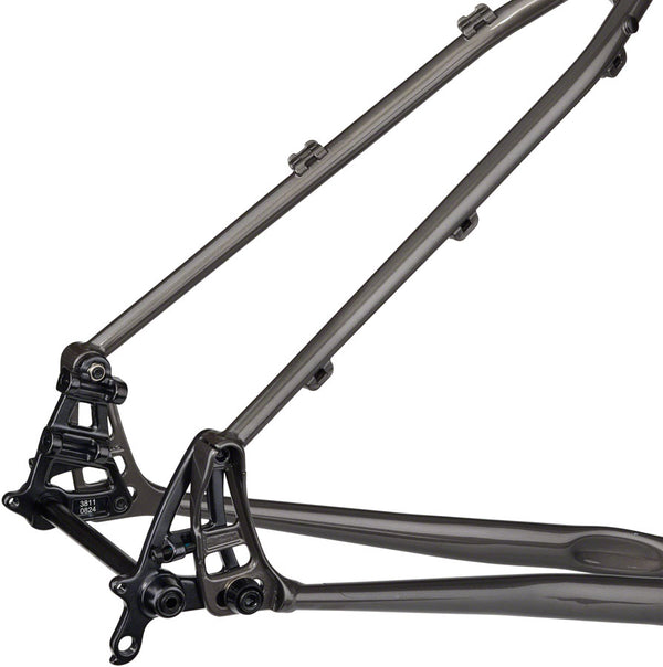 Salsa Fargo Frameset - 29" Steel Graphite Medium