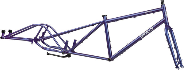 Surly Big Dummy Cargo Framekit - 26" Steel Bruised Ego Purple Small