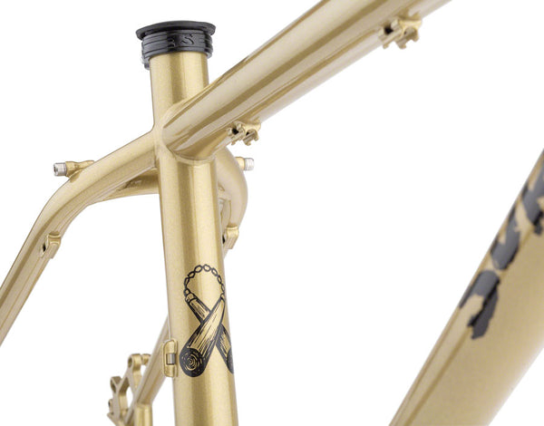 Surly Karate Monkey Frameset - 27.5" Steel Fool's Gold X-Small
