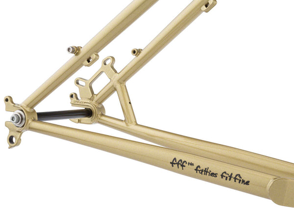 Surly Karate Monkey Frameset - 27.5" Steel Fool's Gold X-Small