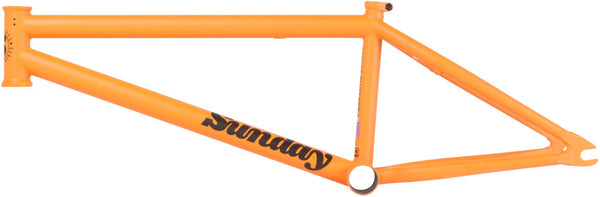 Sunday Street Sweeper BMX Frame - 20.75" TT Matte Orange Whip