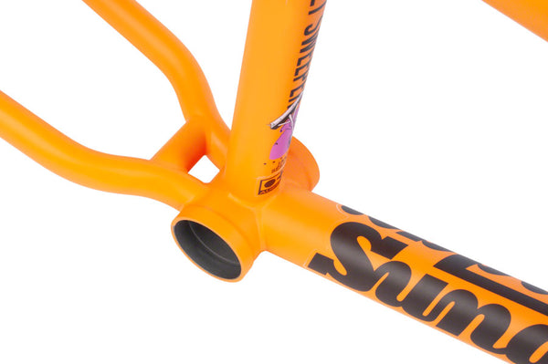 Sunday Street Sweeper BMX Frame - 20.75" TT Matte Orange Whip