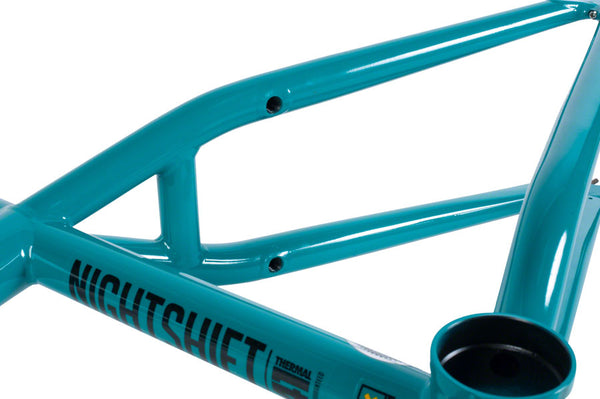 Sunday Nightshift BMX Frame - 20.75" TT Billiards Green