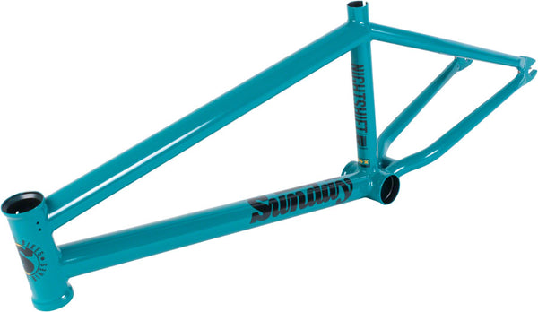 Sunday Nightshift BMX Frame - 20.75" TT Billiards Green