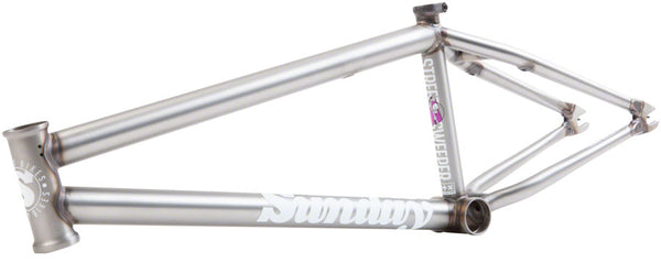 Sunday Street Sweeper BMX Frame - 20.75" TT Raw