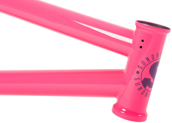 Sunday Street Sweeper BMX Frame - 20.5" TT Hot Pink