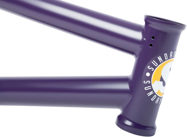 Sunday Nightshift BMX Frame - 20.5" TT Matte Midnight Purple