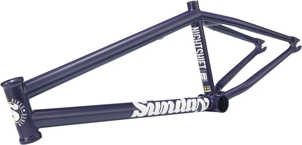 Sunday Nightshift BMX Frame - 20.5" TT Matte Midnight Purple