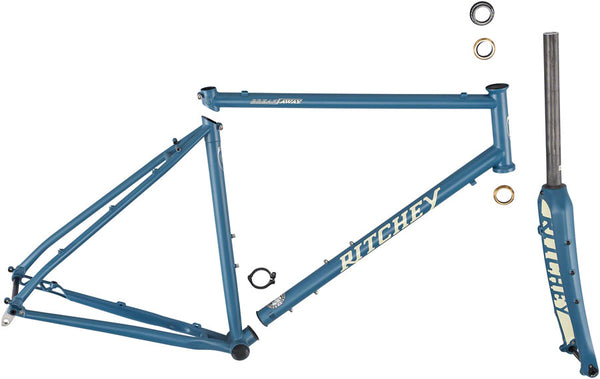 Ritchey Outback Breakaway Frameset - 700c Steel Blue X-Small