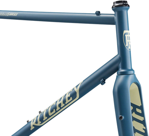 Ritchey Outback Breakaway Frameset - 700c Steel Blue X-Small