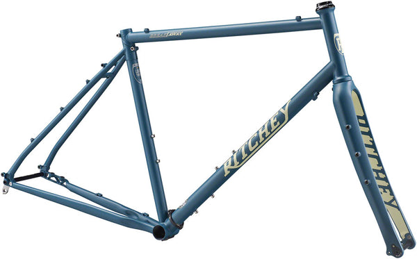 Ritchey Outback Breakaway Frameset - 700c Steel Blue X-Small