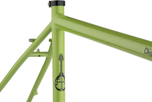Surly Disc Trucker Frameset - 700c Steel Pea Lime Soup 60cm