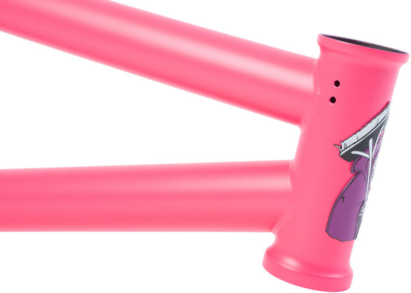 Sunday Street Sweeper BMX Frame - 20.5" TT Pink/Purple