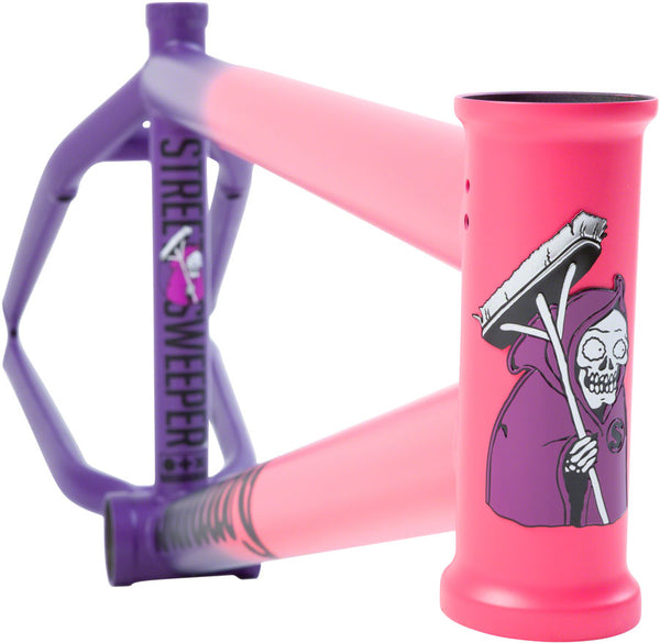 Sunday Street Sweeper BMX Frame - 20.5" TT Pink/Purple