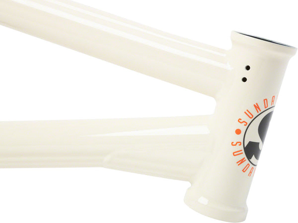 Sunday Soundwave V3 BMX Frame - 20.75" TT White