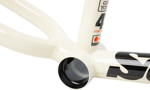 Sunday Soundwave V3 BMX Frame - 20.75" TT White