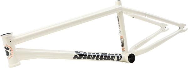 Sunday Soundwave V3 BMX Frame - 20.75" TT White