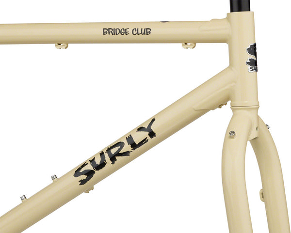 Surly Bridge Club Frameset - 27.5"/700c Steel Whipped Butter Large